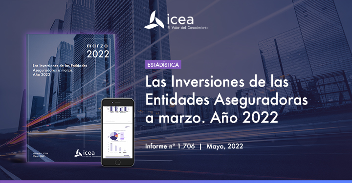 Las Inversiones de las Entidades Aseguradoras. Estadística a Marzo 2022