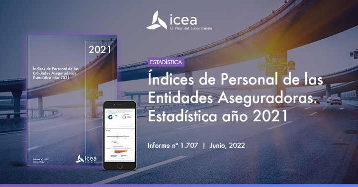 Índices de Personal de las Entidades Aseguradoras. Estadística año 2021