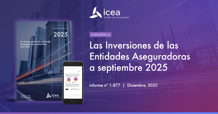 Las Inversiones de las Entidades Aseguradoras. Estadística septiembre 2025