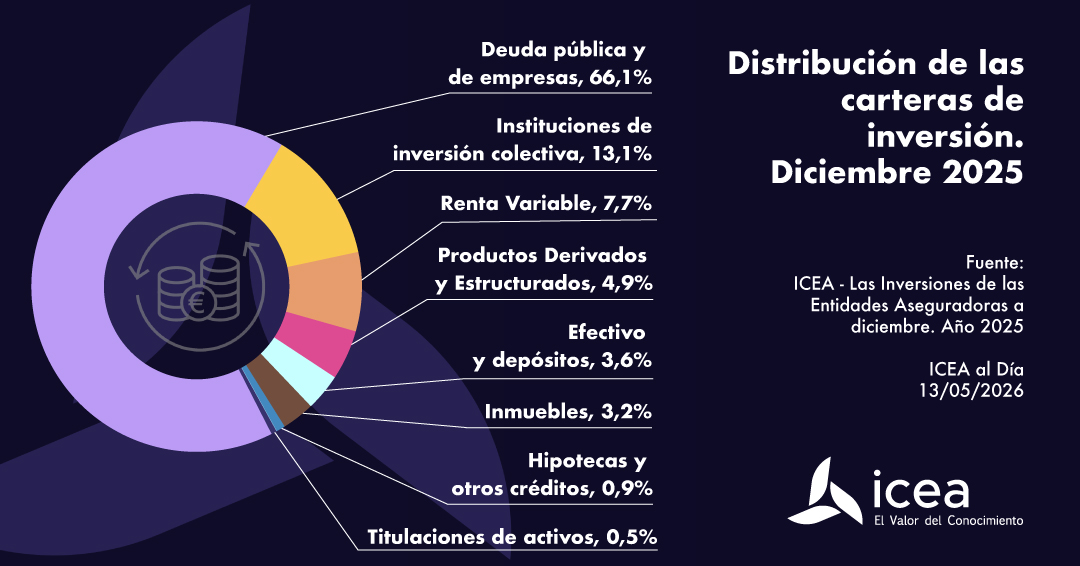 Distribución de las carteras de inversiones
